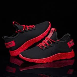 Men's Shoes (Black & Red)