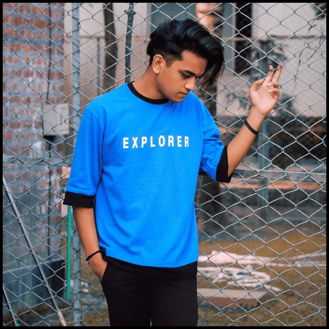 Drop Shoulder T-Shirt (Explorer) - AAZ