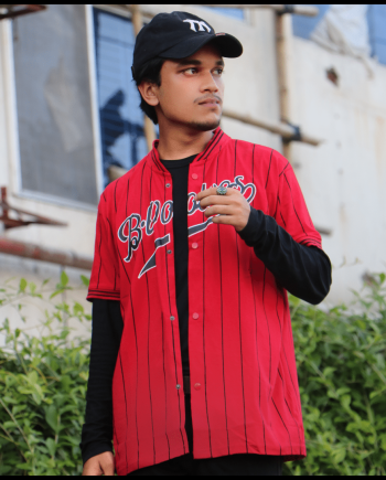 Red Baseball - Premium Cotton - AAZ Bangladesh