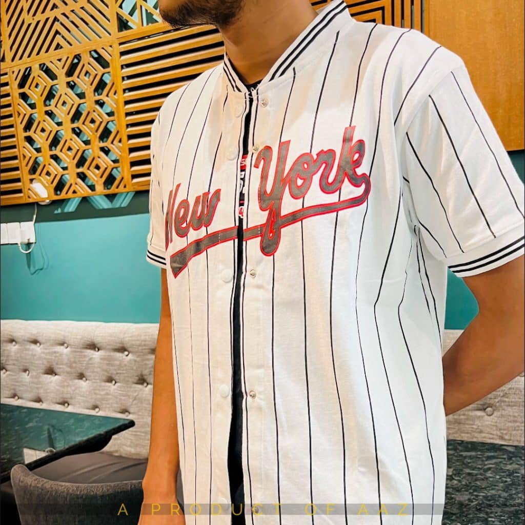 Baseball Premium T Shirt (White)
