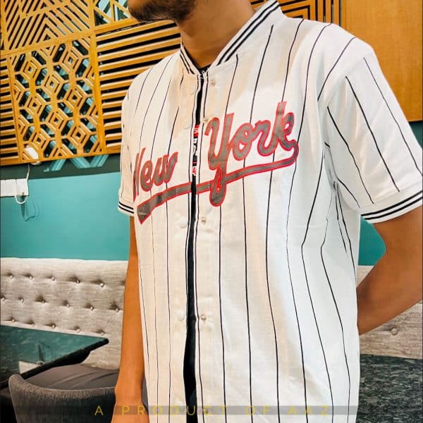 Baseball Premium T Shirt (White) - Image 2