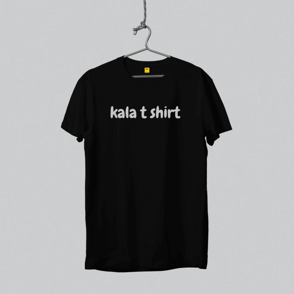 Half Sleeves T Shirt (Kala T Shirt)