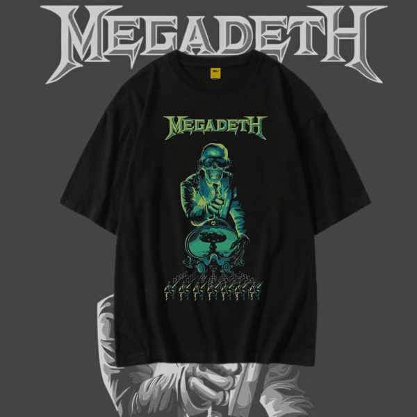 Drop Shoulder T-Shirt (Megadeath)