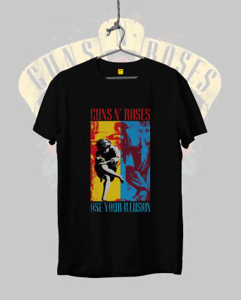 Half Sleeves T Shirt (Gun N' Roses)