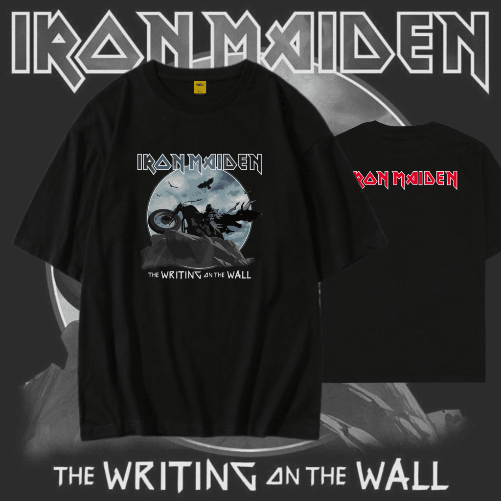 Drop Shoulder T-Shirt (Iron Maiden)