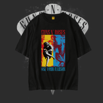 Drop Shoulder T-Shirt (Guns N Roses)