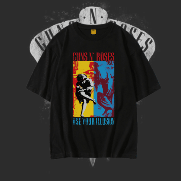 Drop Shoulder T-Shirt (Guns N Roses)