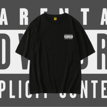 Drop Shoulder T-Shirt (Parental Advisory)
