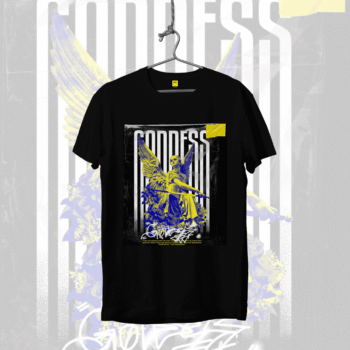 Half Sleeves T Shirt (Goddess)