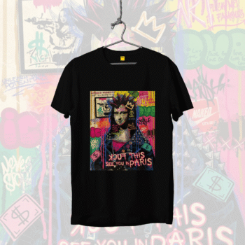 Half Sleeves T Shirt (Monalisa)