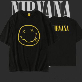 Drop Shoulder T-Shirt (Nirvana)