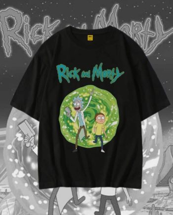 Rick and Morty T-Shirt - Premium Cotton - AAZ Bangladesh