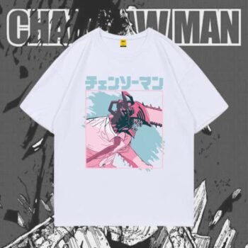 Drop Shoulder T-Shirt (Chainshaw Man)