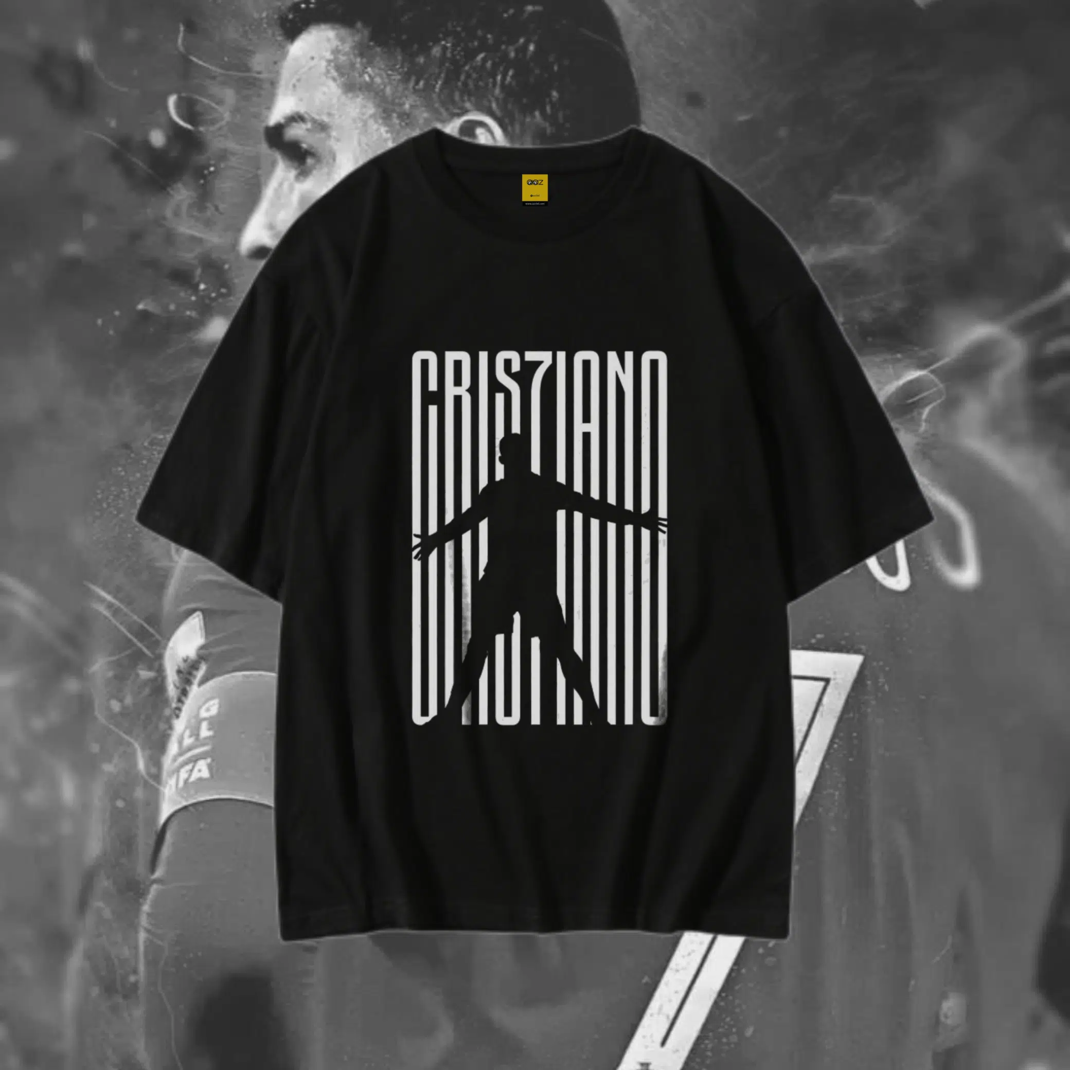 Drop Shoulder T-Shirt (Cristiano Rolando)