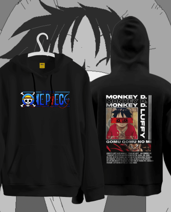 Premium Drop Shoulder Hoodie (Luffy)