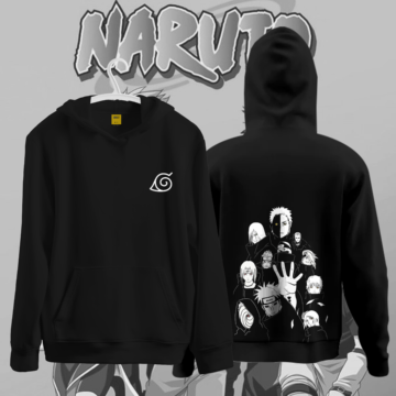 Premium Drop Shoulder Hoodie (Naruto)
