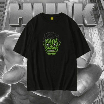 Drop Shoulder T-Shirt (Hulk)