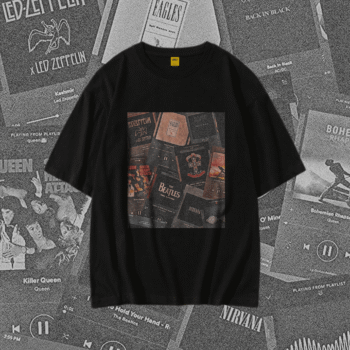 Drop Shoulder T-Shirt (Multi Band 02)