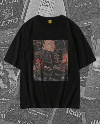 Drop Shoulder T-Shirt (Multi Band 02)