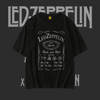 Drop Shoulder T-Shirt (Led Zeppelin)