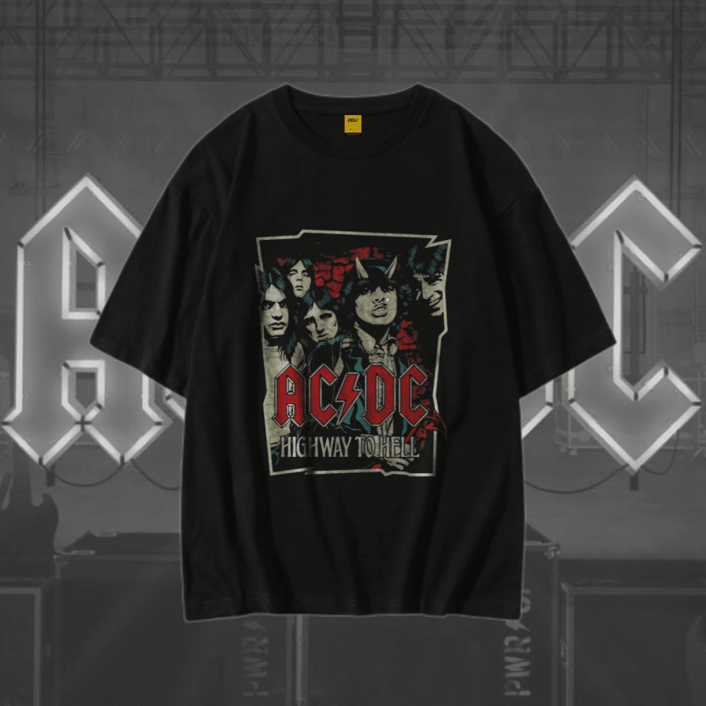 Drop Shoulder T-Shirt (AC DC)