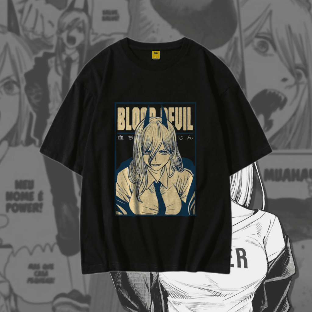 Drop Shoulder T-Shirt (Blood Devil)