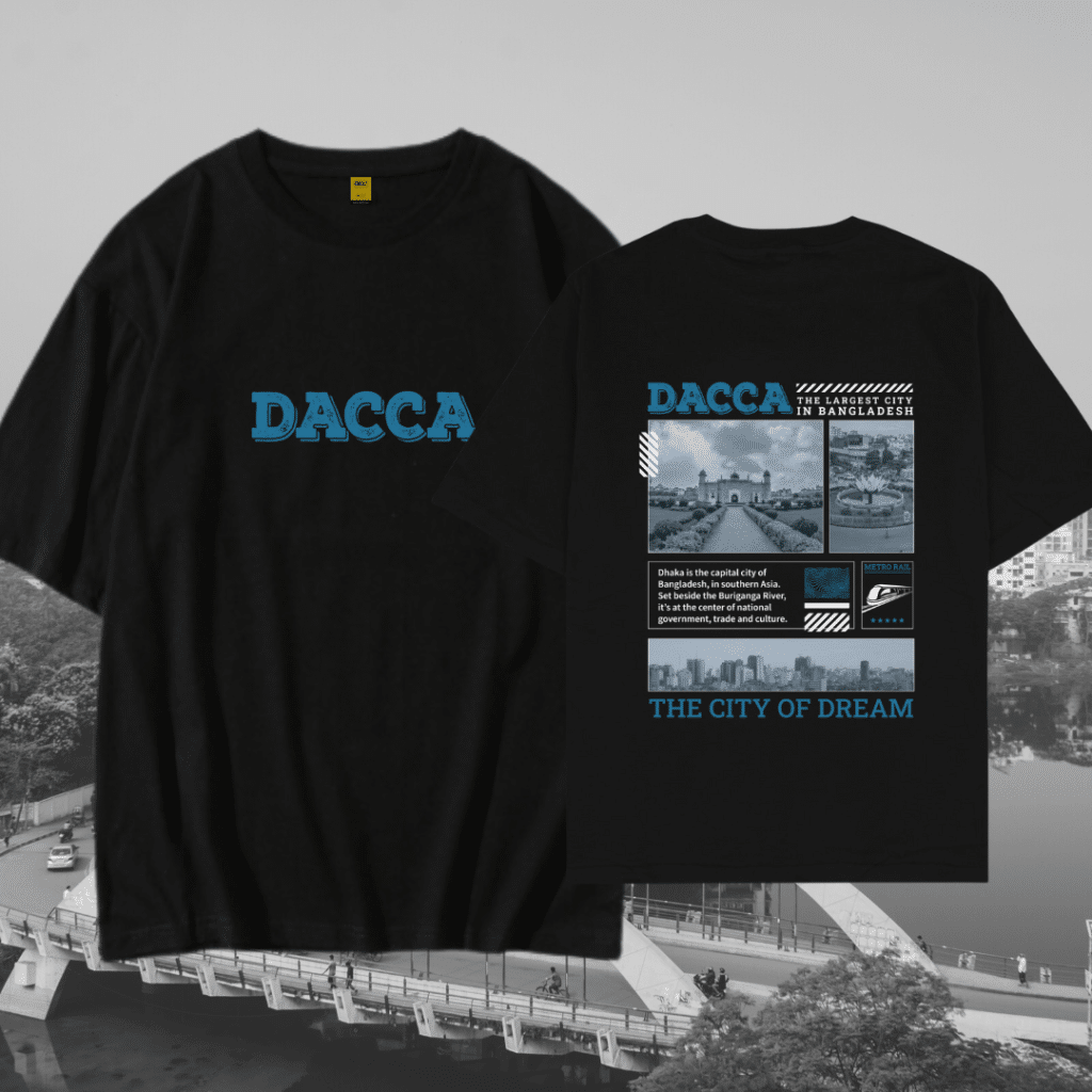 Drop Shoulder T-Shirt (Dacca)