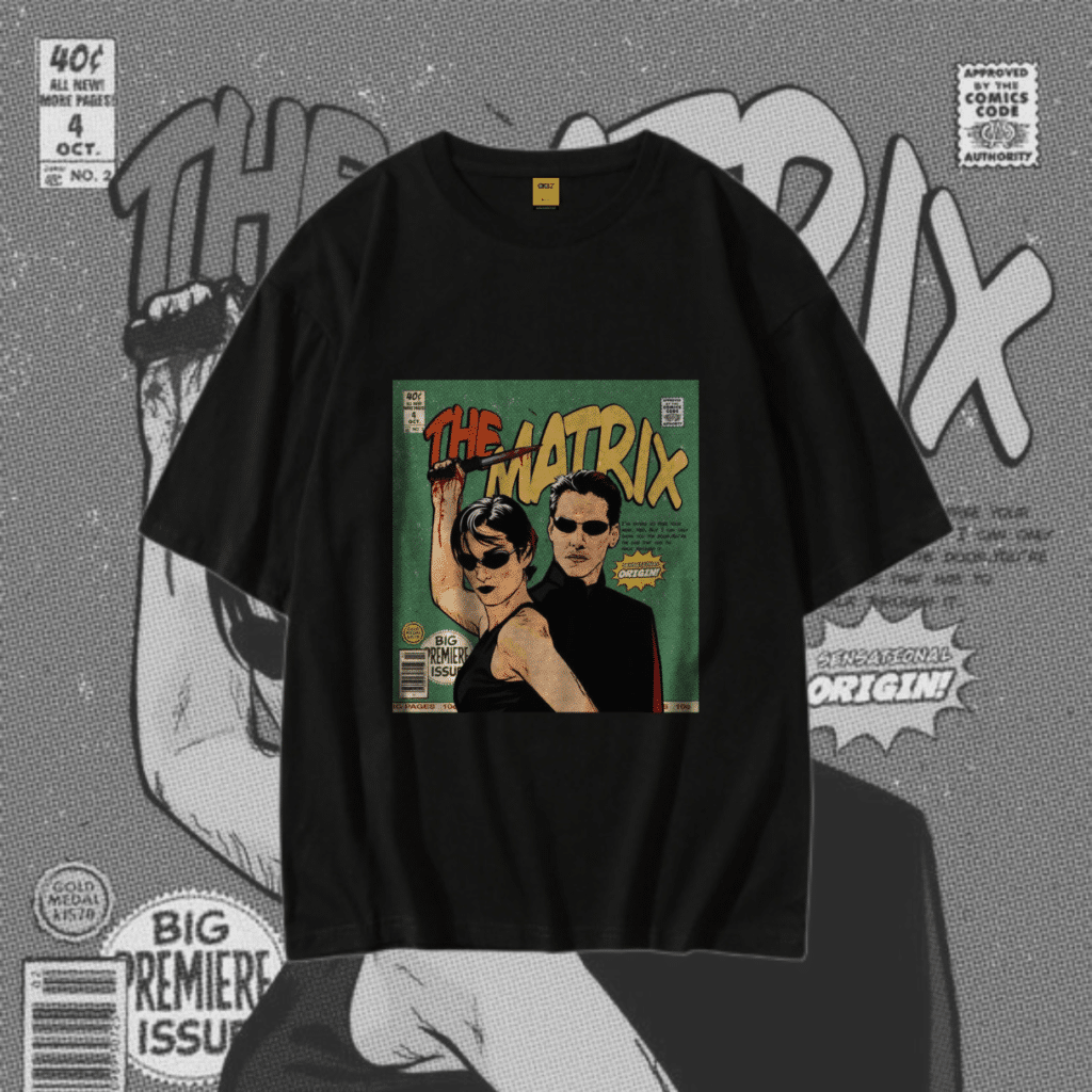 Drop Shoulder T-Shirt (The Matrix)