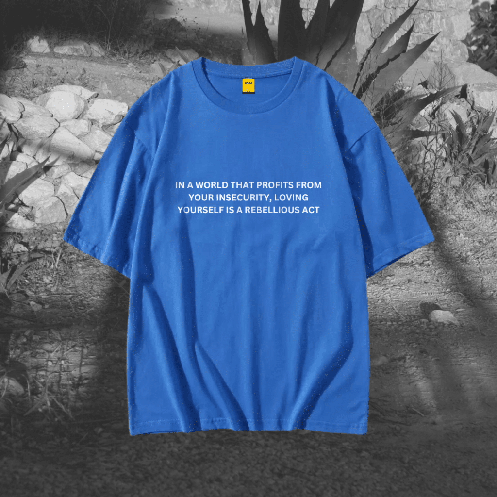 Drop Shoulder T-Shirt (Quotes 03)