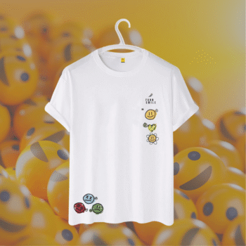 Half Sleeves T Shirt (Fun Smile)