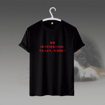 Half Sleeves T Shirt (No Inspiration)