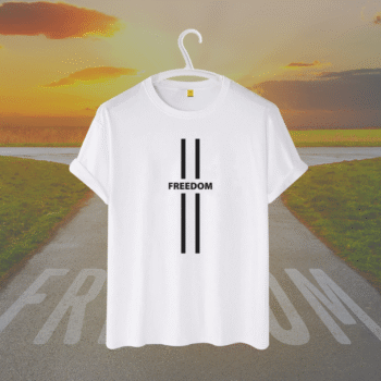 Half Sleeves T Shirt (Freedom)