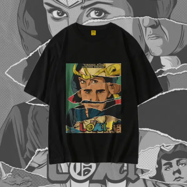Drop Shoulder T-Shirt (Loki)