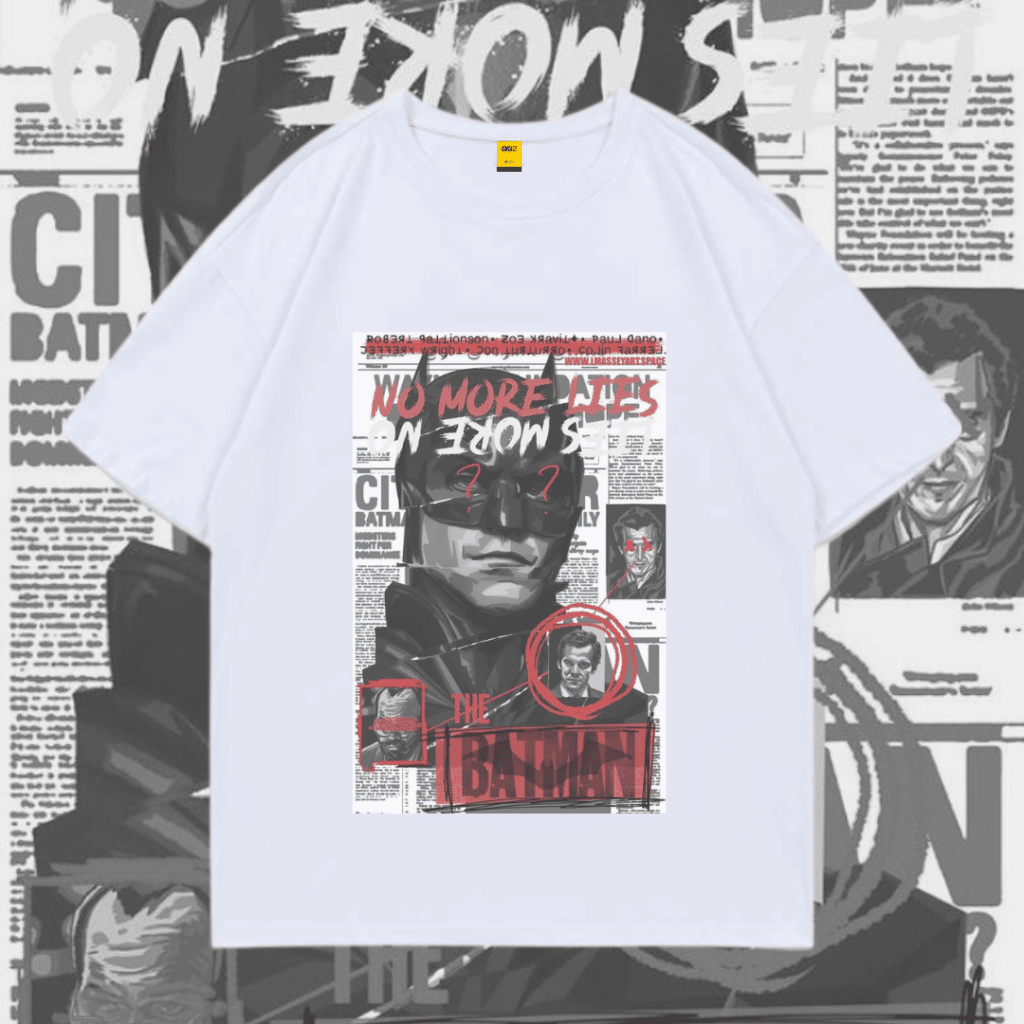 [Black Friday Sale] Oversized Drop Shoulder T-Shirt: Batman 02