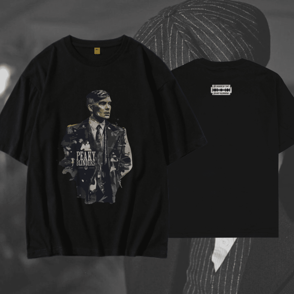 Drop Shoulder T-Shirt (Peak Blinders 02)