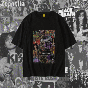 Drop Shoulder T-Shirt (Multi Band 03)