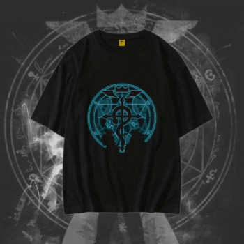 Drop Shoulder T-Shirt (Full Metal Alchemist 02)