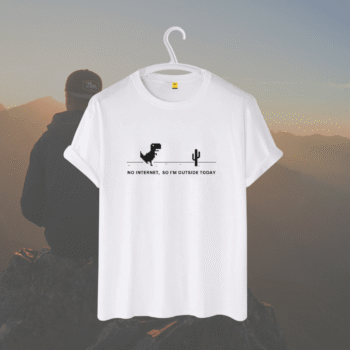 Half Sleeves T Shirt (No Internet)