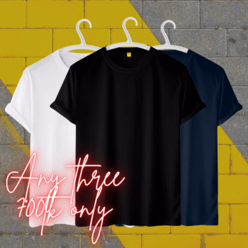 Basic T-Shirt Combo 07 (3pcs)