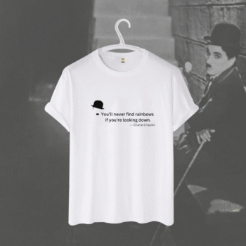 Half Sleeves T Shirt (Charle Chaplain)