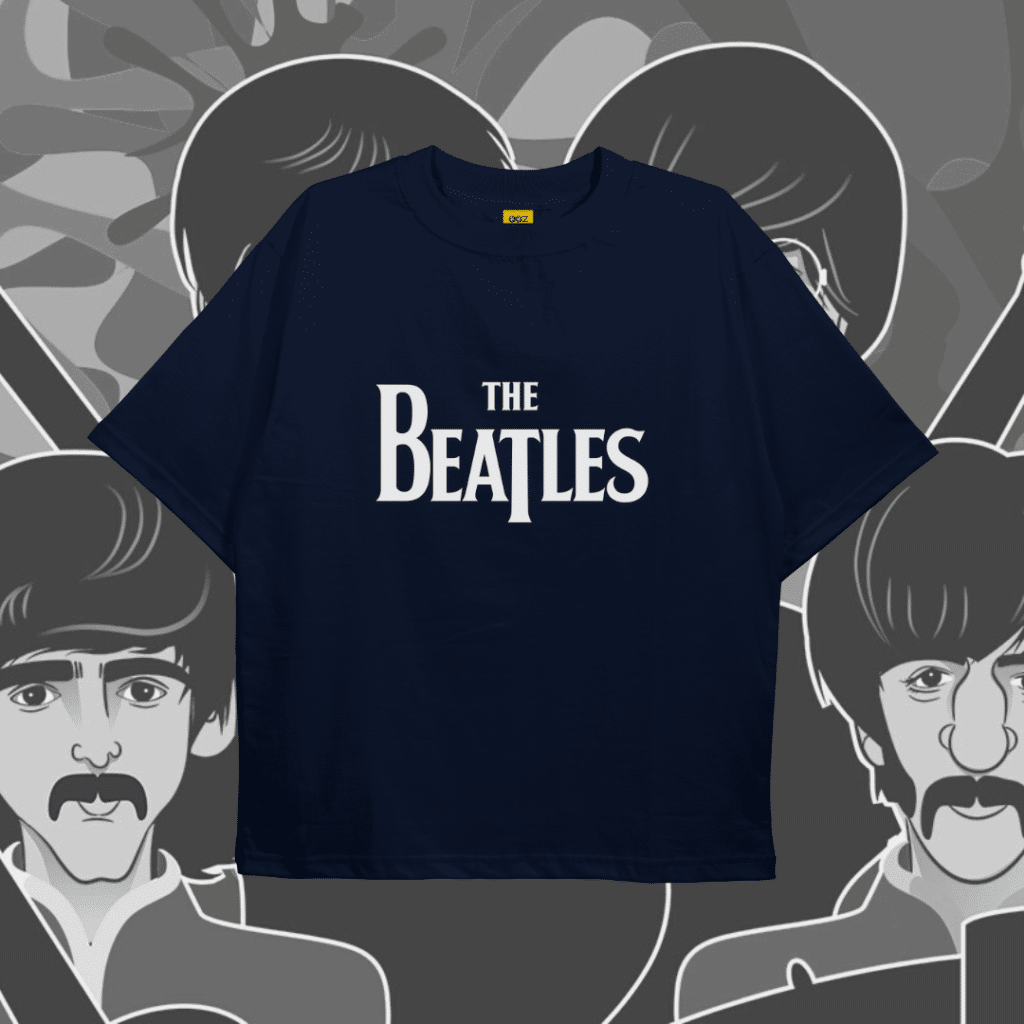 Drop Shoulder T-Shirt (The Beatles 02)