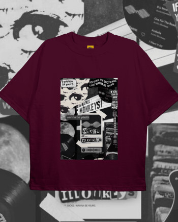 Drop Shoulder T-Shirt (Arctic Monkeys)