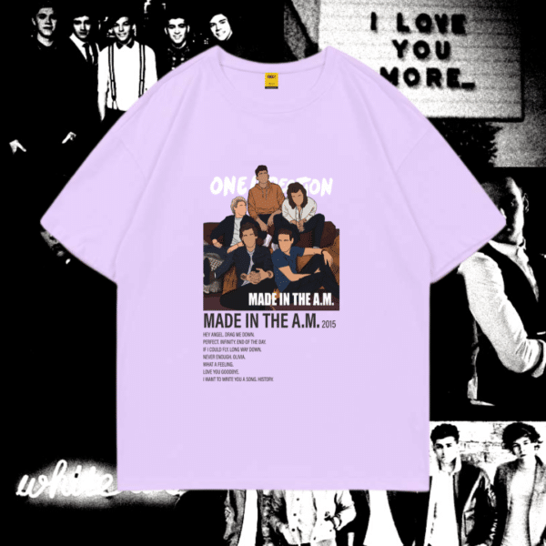 Drop Shoulder T-Shirt (One Direction)