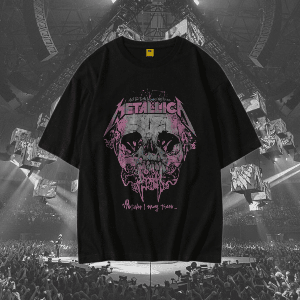 Drop Shoulder T-Shirt (Metallica 02)