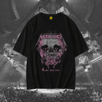 Drop Shoulder T-Shirt (Metallica 02)