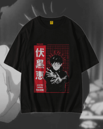 Drop Shoulder T-Shirt (Megumi Fushiguro)