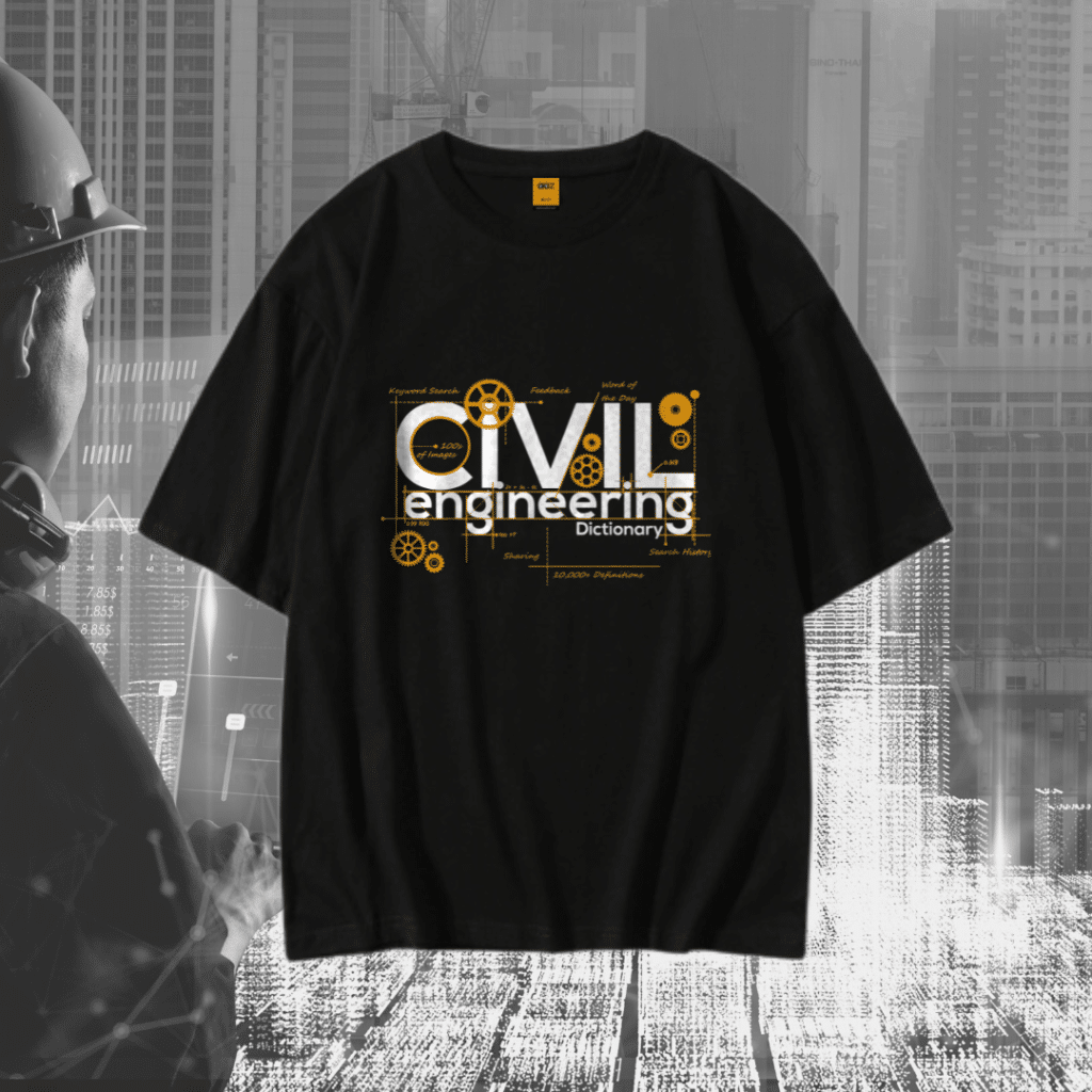 Drop Shoulder T-Shirt (Civil Engineer)