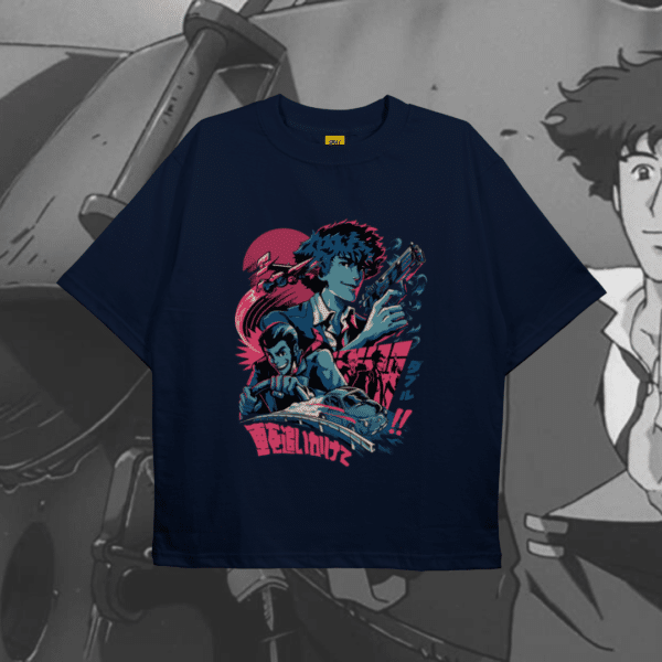 Drop Shoulder T-Shirt (Cowboy Bebop)