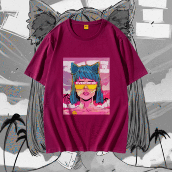 Drop Shoulder T-Shirt (Over Drive)