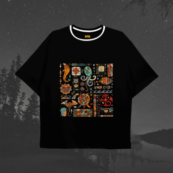 Drop Shoulder T Shirt (Art 04)